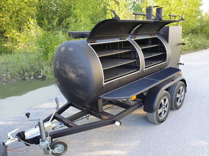 CLS100- BBQ trailer Rental - Mobil ızgara kiralama #9 #8